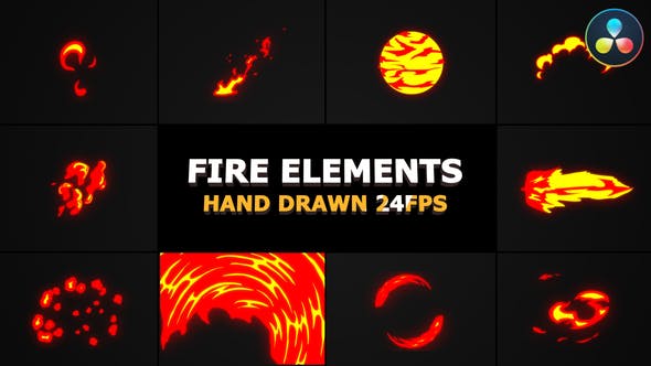 Hot Elements for Davinci Resolve Templates Free Download #32